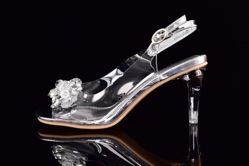 Eleganckie Sandały Silikonowe Na Przezroczystym Obcasie Misstyl Laura Vita 3278-1 Blanc/Srebrny - zdjęcie 9