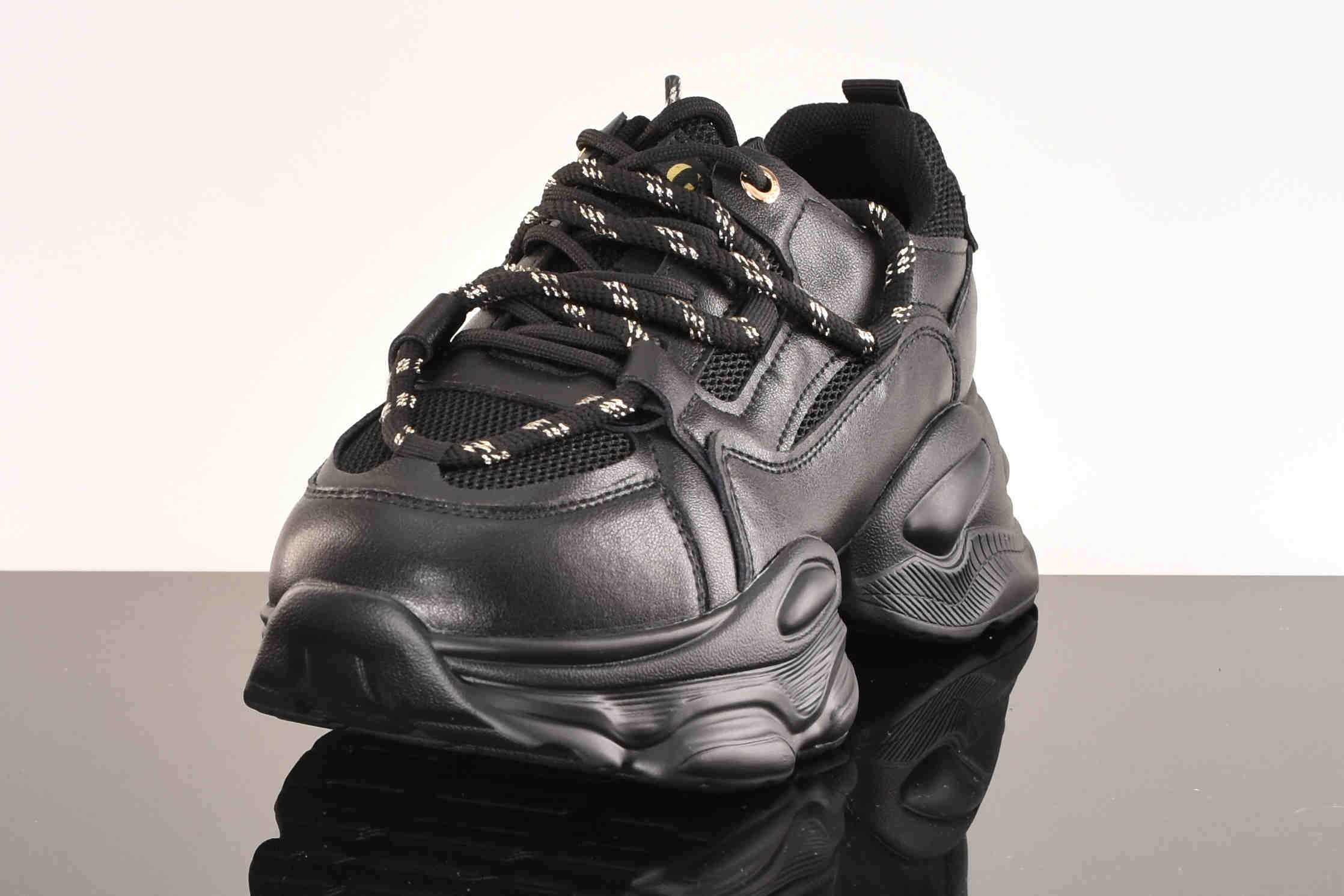 Awangardowe Sneakersy Gruba Podeszwa GOE RR2N4060-Black/Czarny - zdjęcie 2