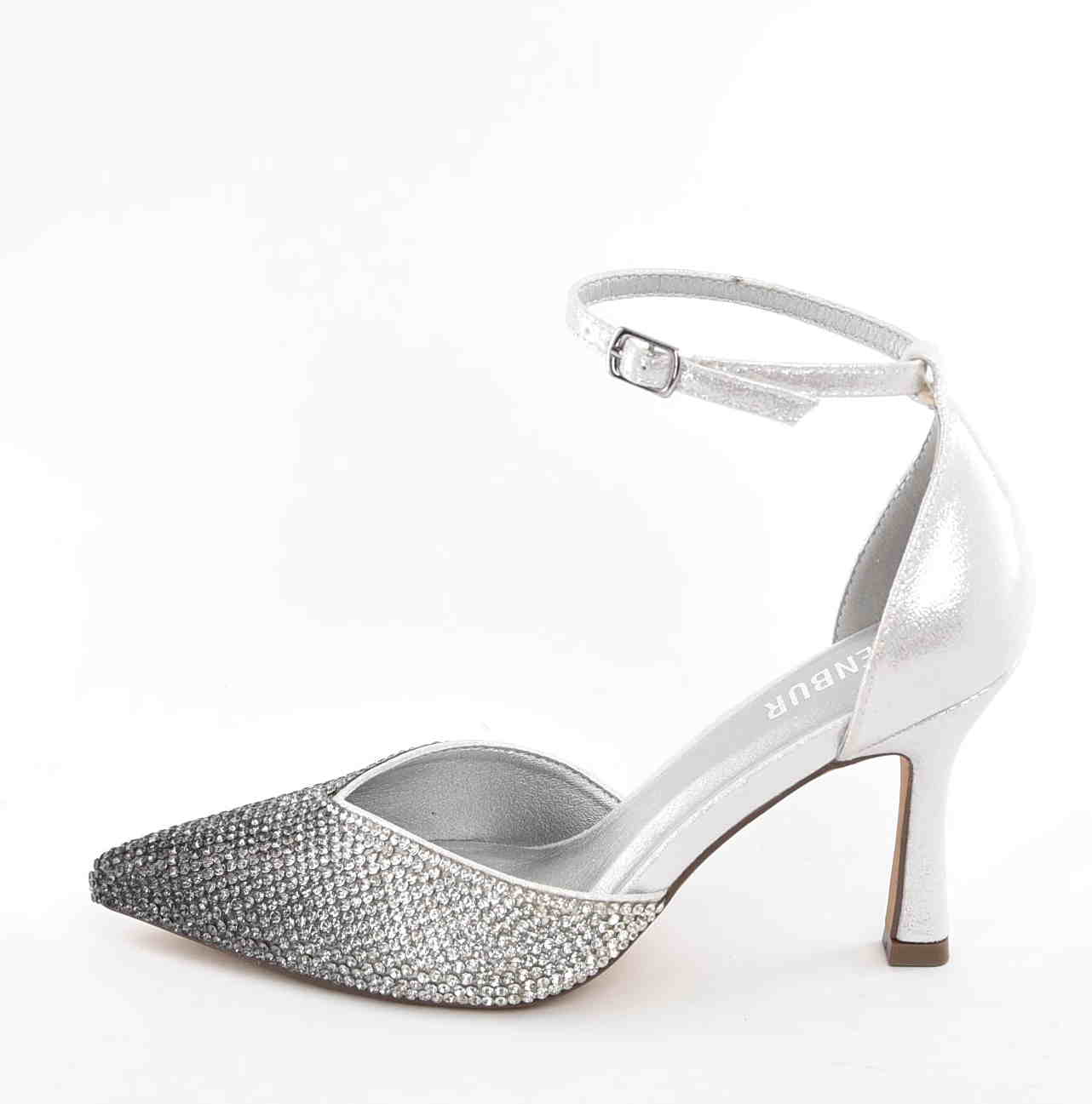 Blask, który przyciąga spojrzenia –Spektakularne Sandałki w Odcieniu Cieniowanego Srebra MENBUR AM73509 Plata/Srebrny