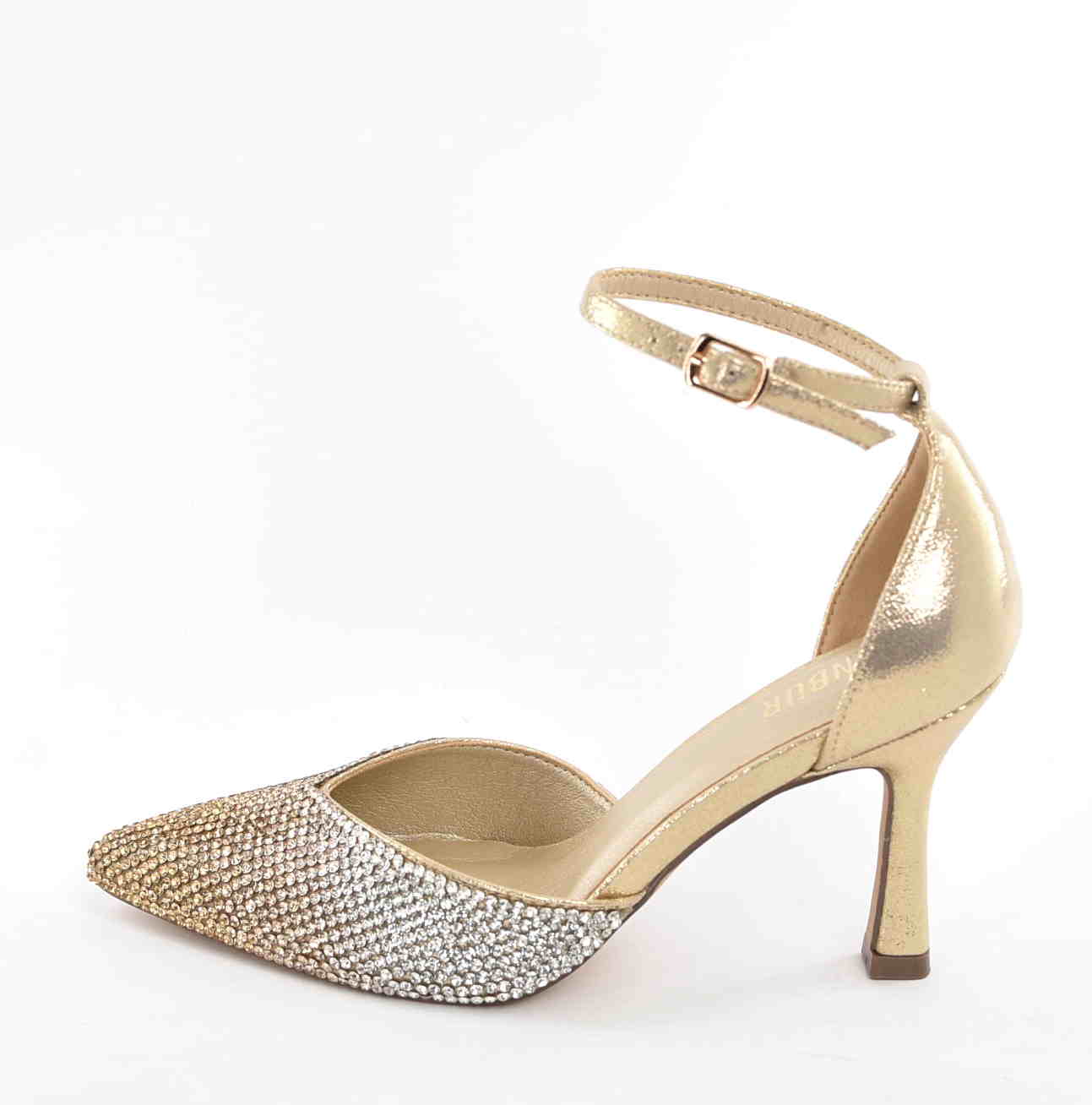 Blask, który przyciąga spojrzenia –Spektakularne Sandałki w Odcieniu Cieniowanego Złota MENBUR AM73500 Oro/Złoty