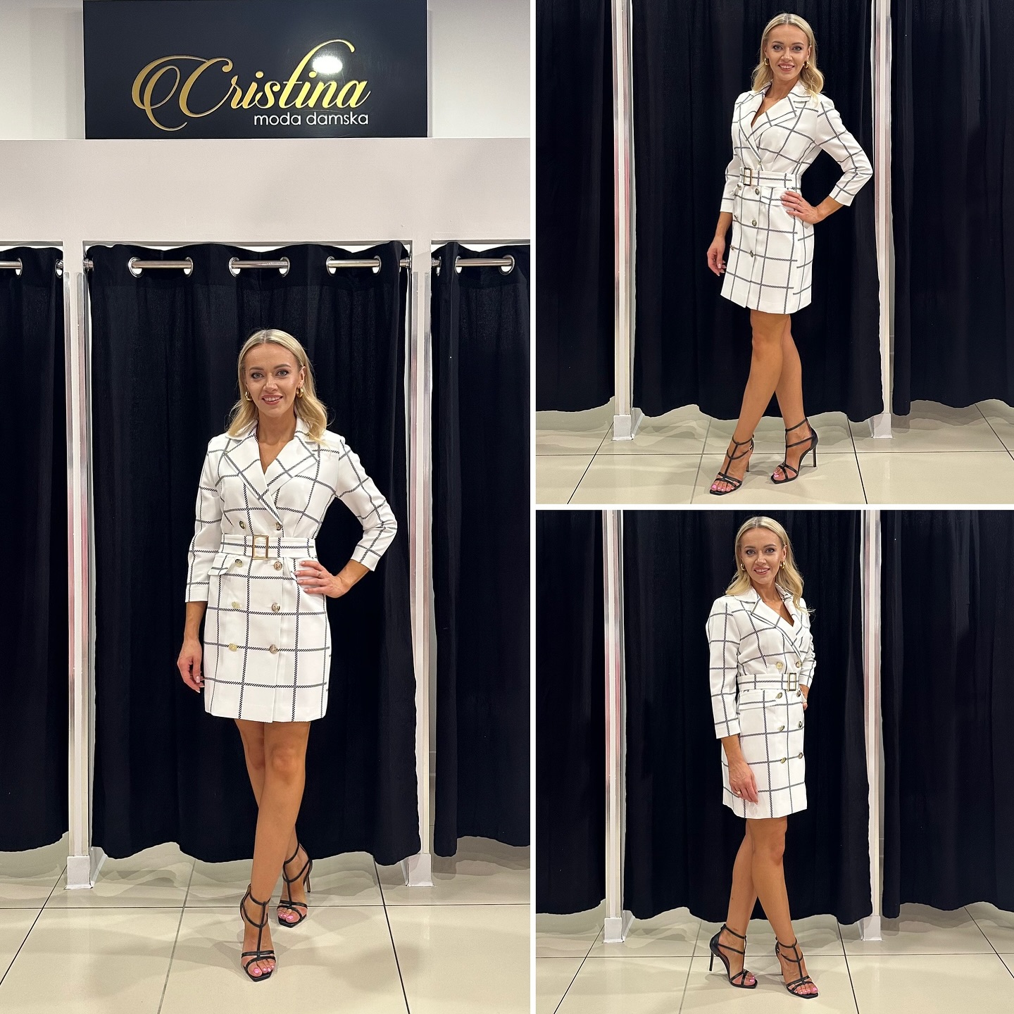 Elegancka sukienka damska – modny fason – model 31 - zdjęcie 1