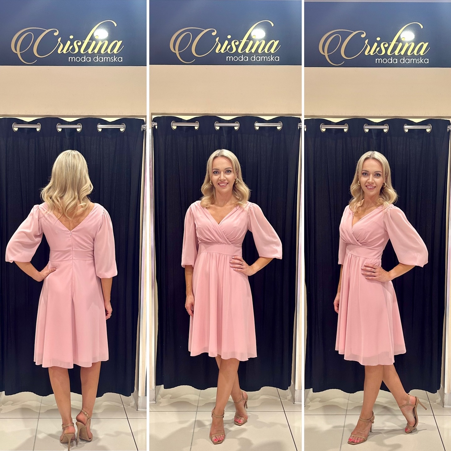 Elegancka sukienka – kobiecy styl – model 50 - zdjęcie 1