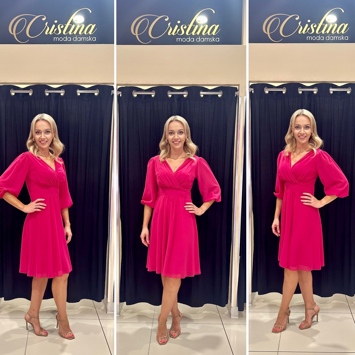 Elegancka sukienka damska – styl premium – model 85 - zdjęcie 1