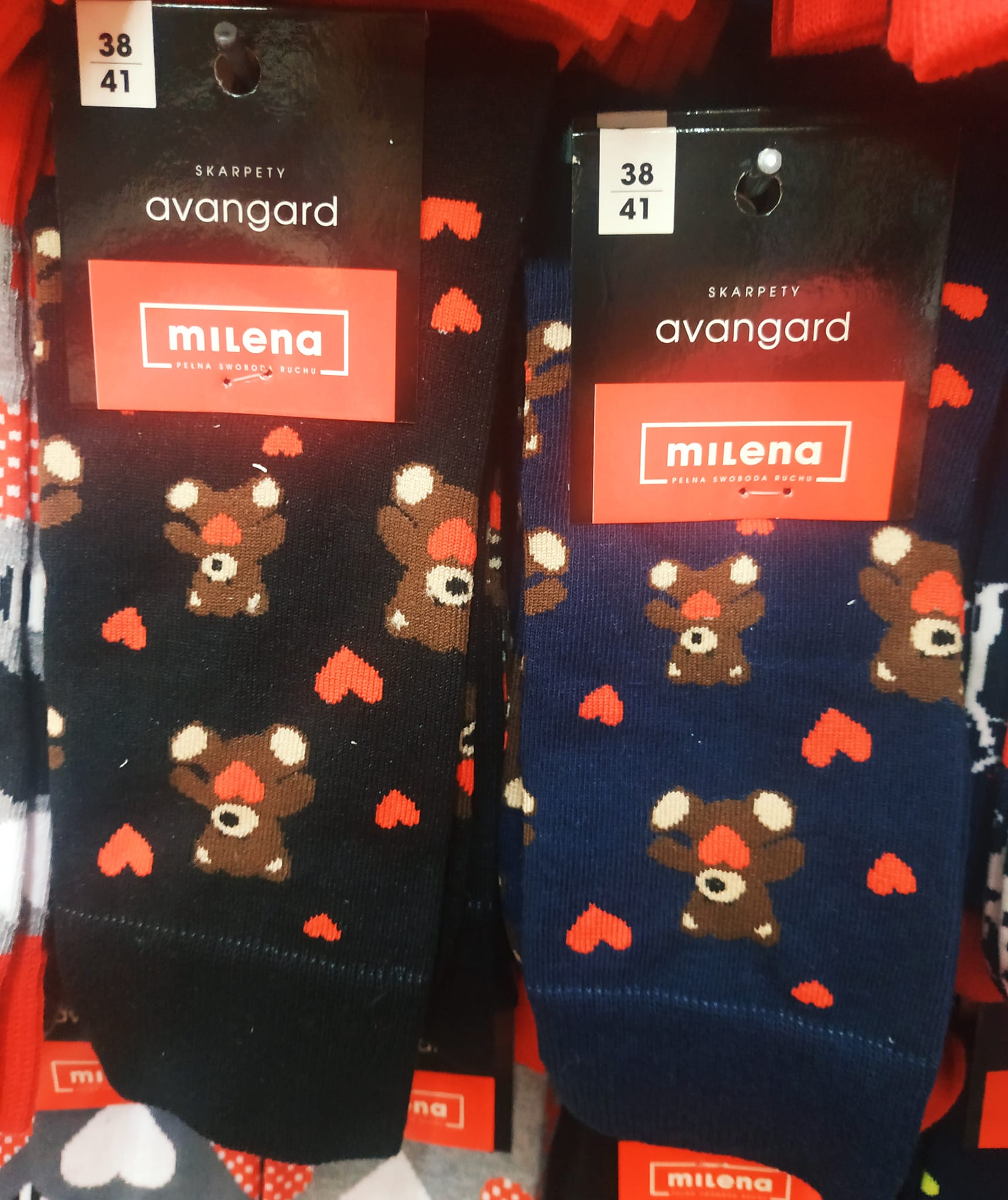 Skarpetki – miękki materiał