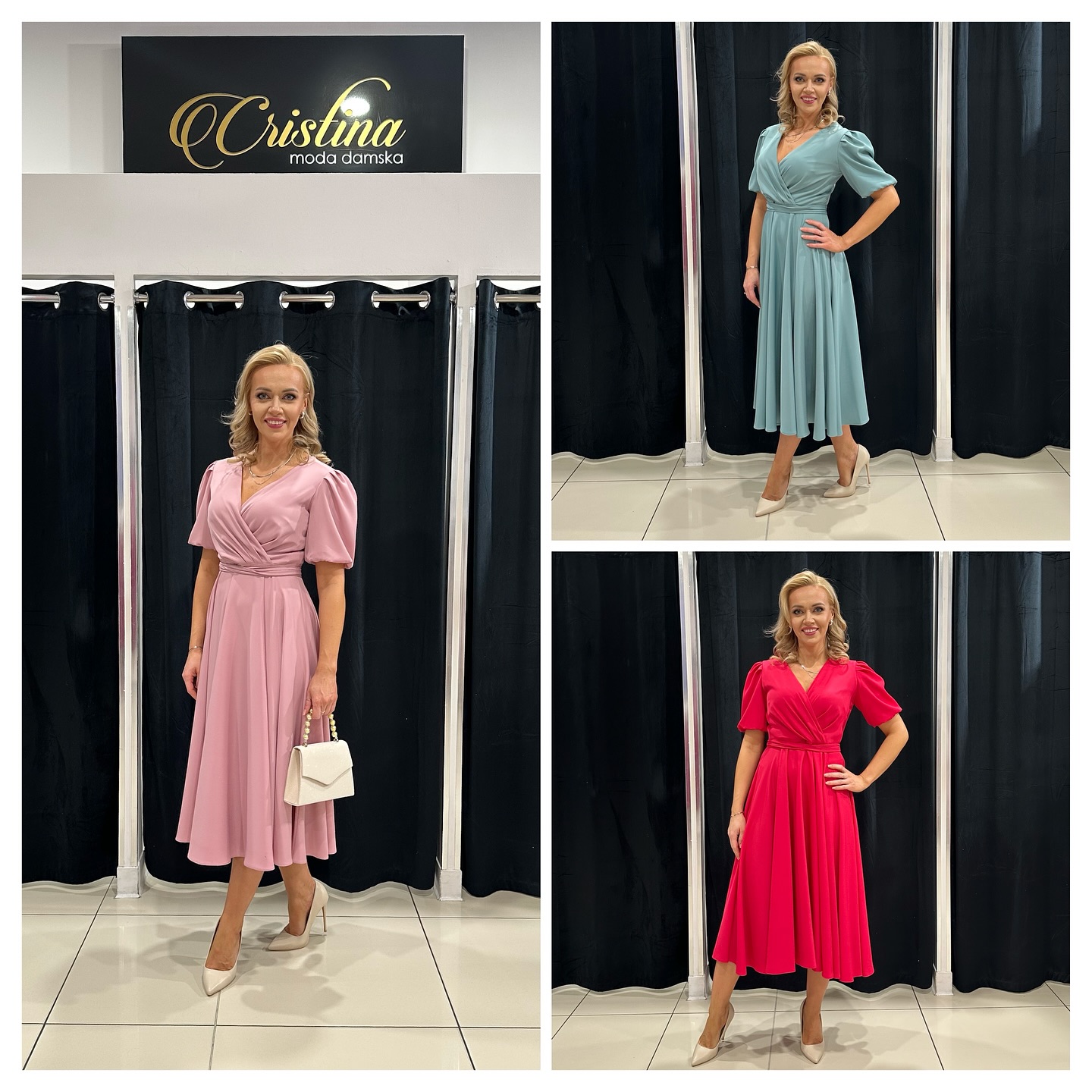 Modna sukienka damska – idealna na każdą okazję – model 123 - zdjęcie 1