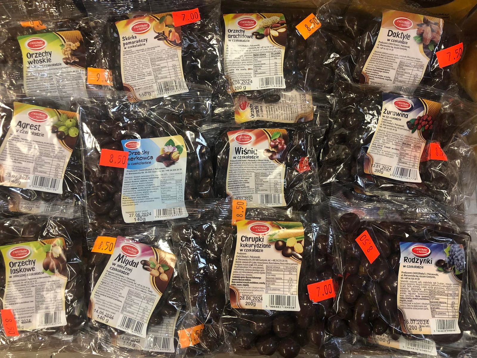 Słodycze – różnorodne smaki