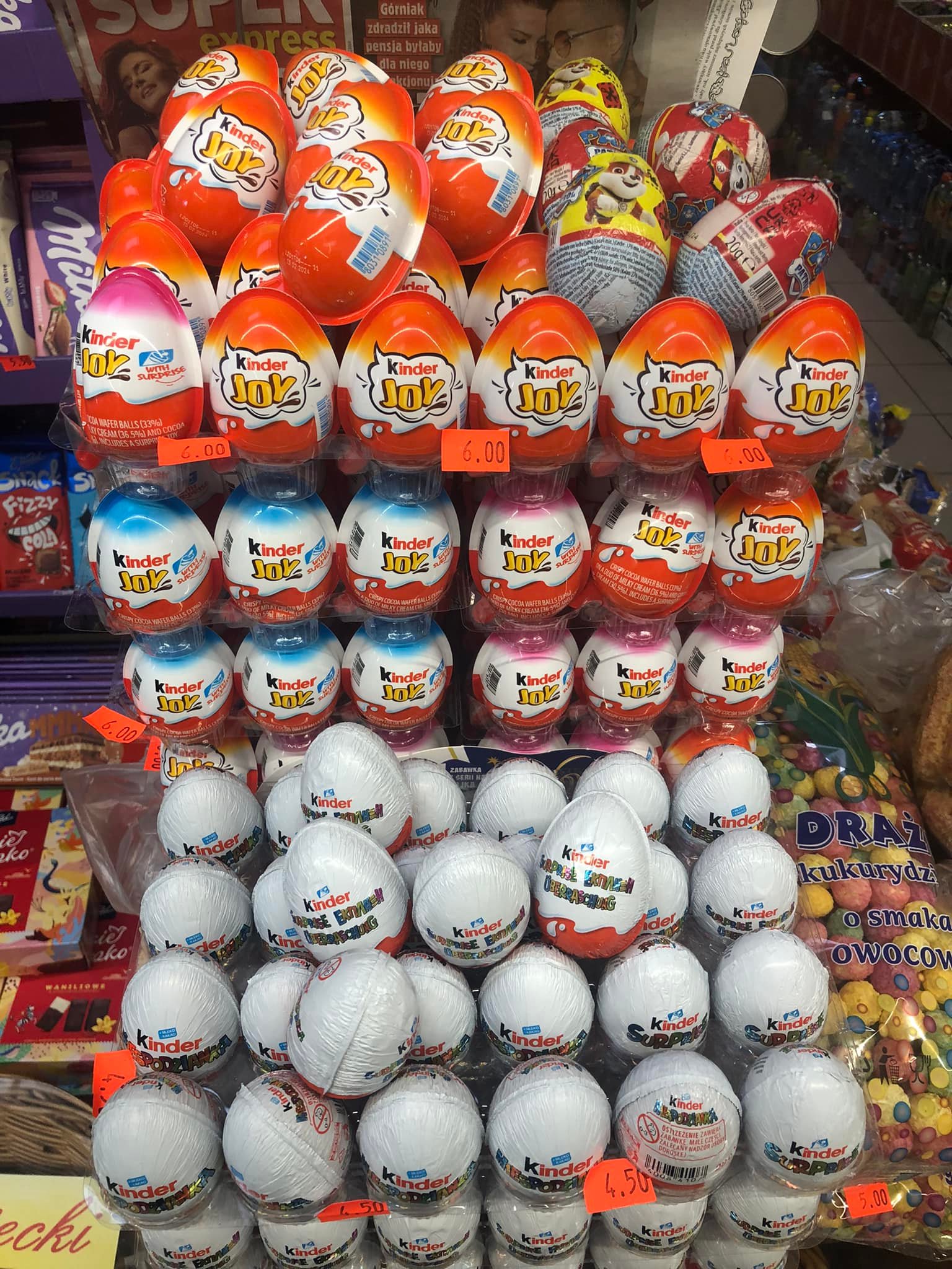 Słodycze – szeroki wybór