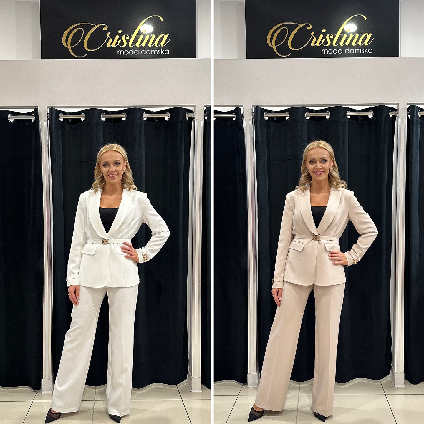 Sukienka damska – klasyczny fason – model 146 - zdjęcie 1