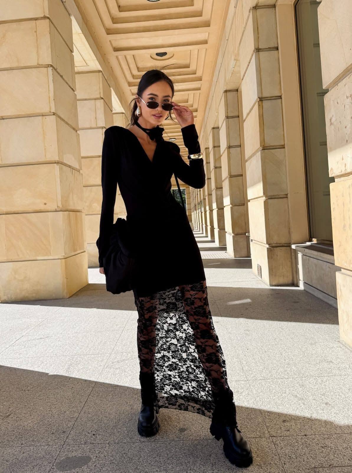 Damska odzież – stylowy fason – model 41 - zdjęcie 1