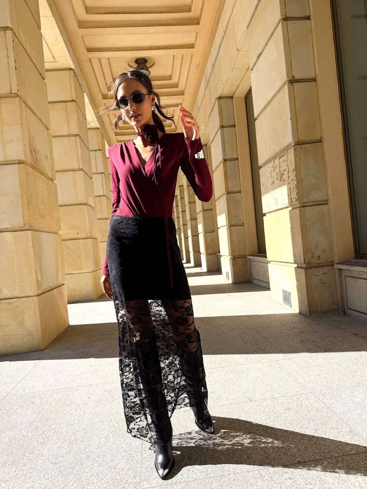 Odzież damska – modna forma – model 45 - zdjęcie 1