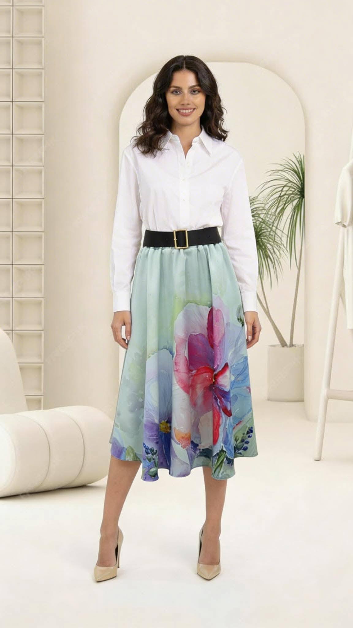 Odzież damska – stylowa linia – model 27 - zdjęcie 1