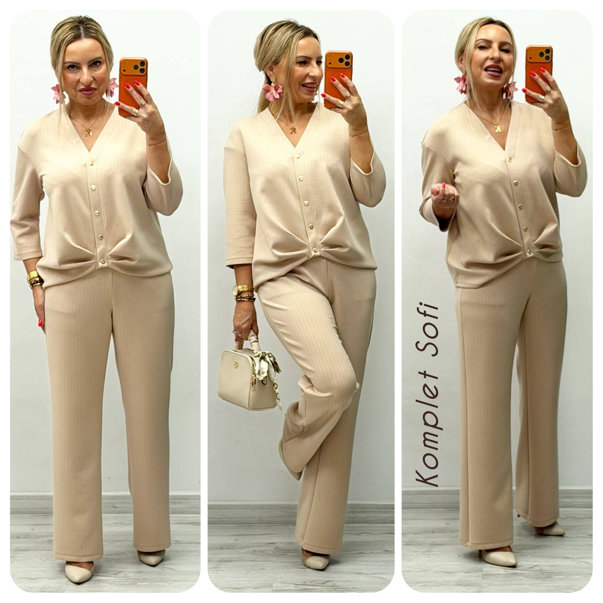 Odzież damska – elegancki look – model 100 - zdjęcie 1