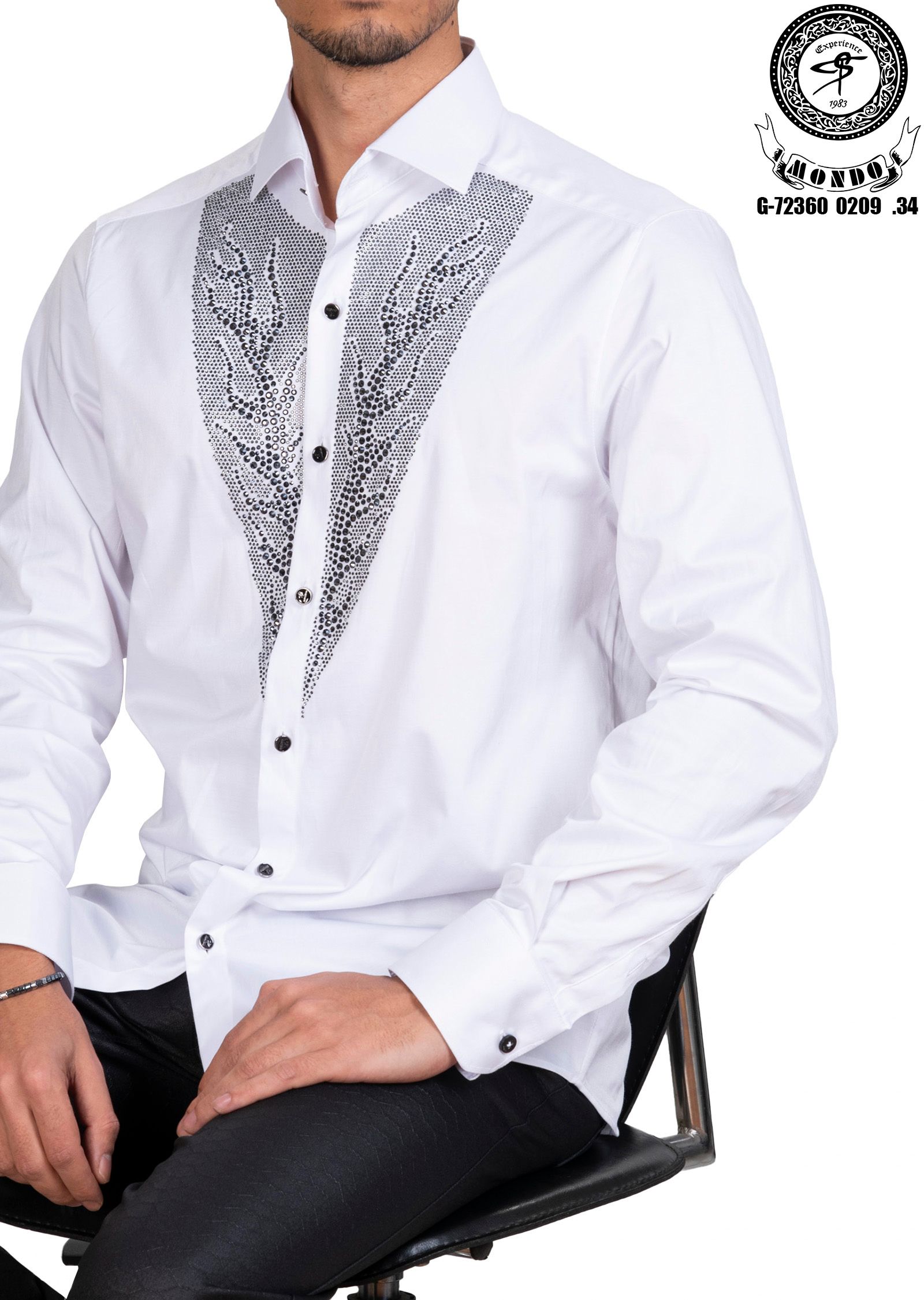 Odzież męska – nowoczesny styl codzienny – model 1 - zdjęcie 1