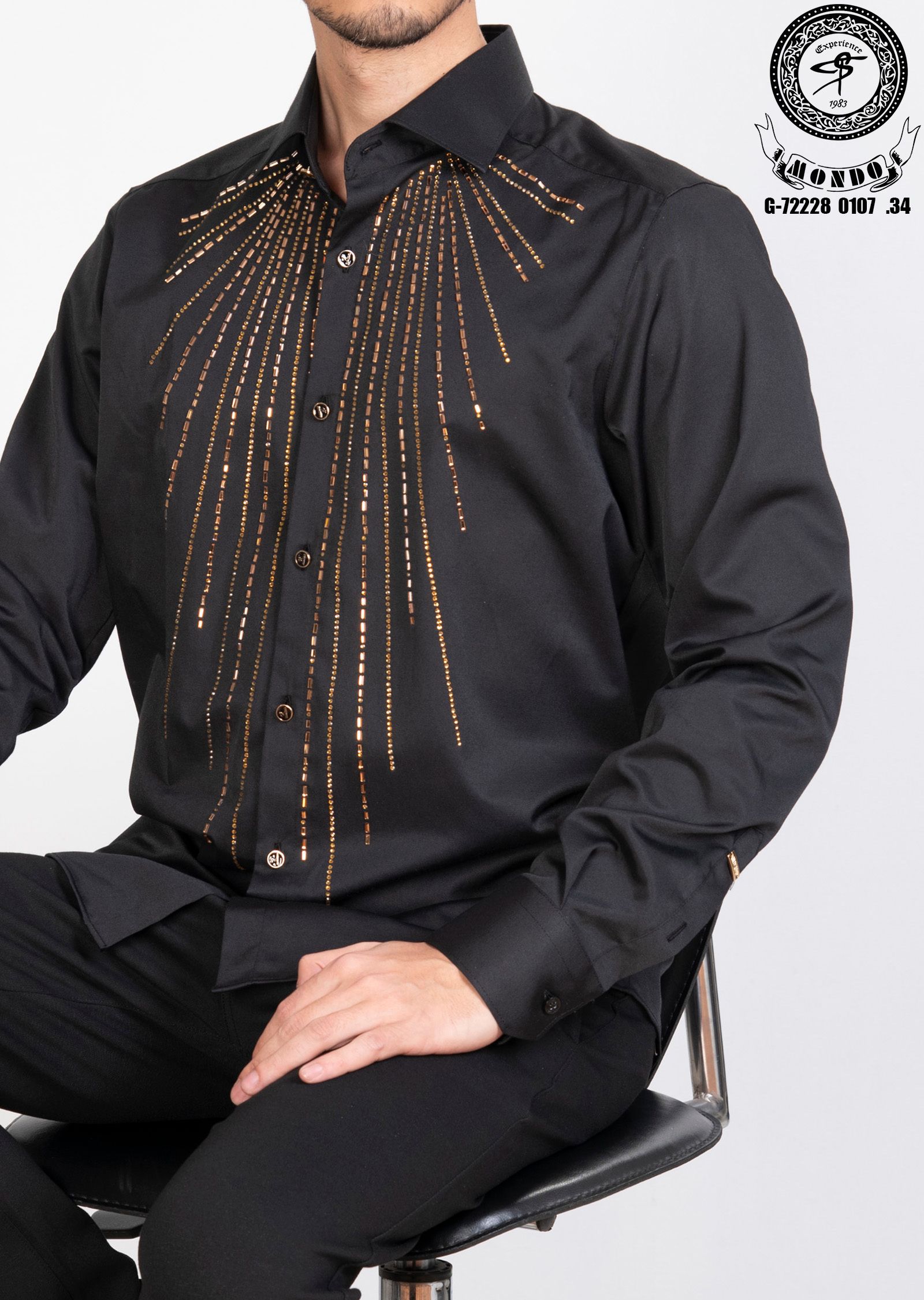 Moda męska – elegancka linia ubrań – model 2 - zdjęcie 1