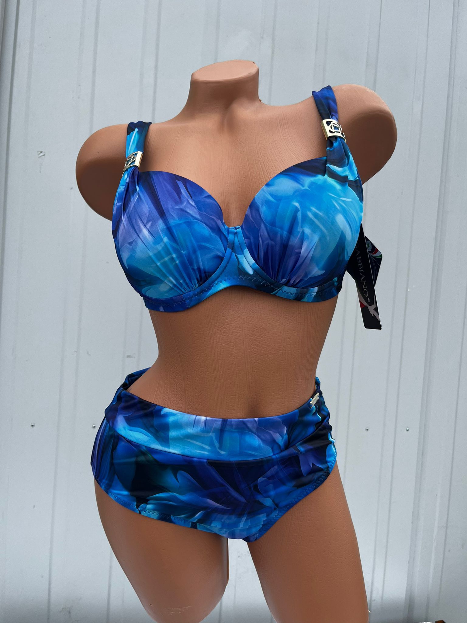 Gabbiano Niebieski Strój Kąpielowy Bikini Dwuczęściowe