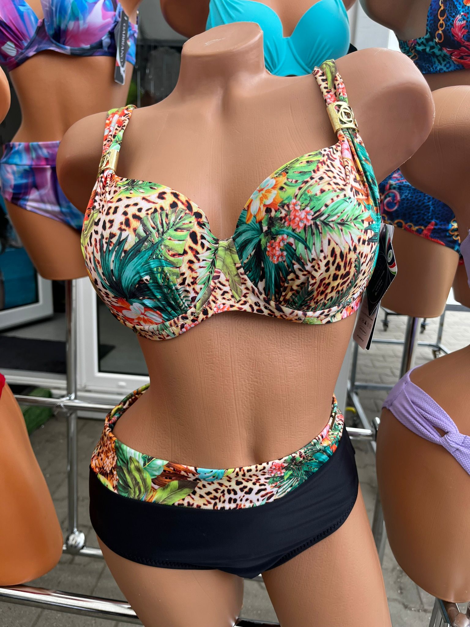 Kostium kąpielowy Safari Tropical Push-Up