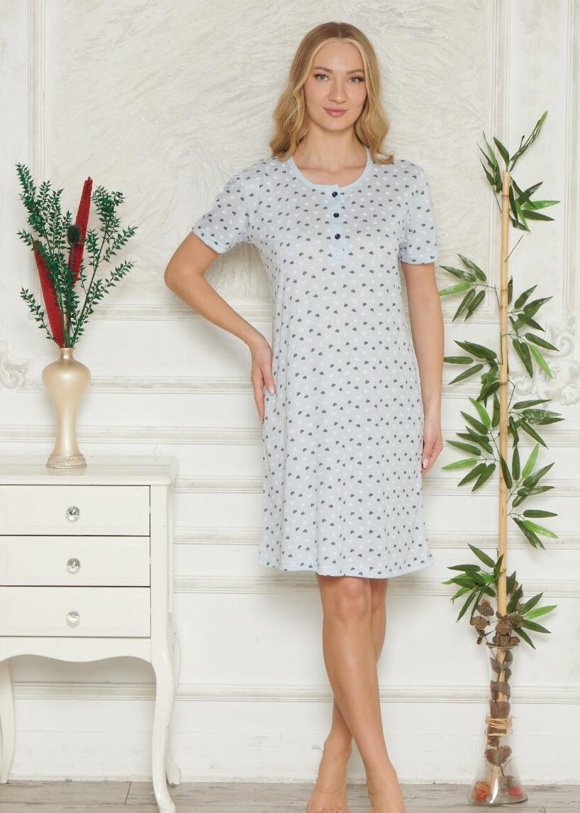 Bawełna Damska Koszula Nocna Morella kod;10011 Roz; M-L-XL-XXL