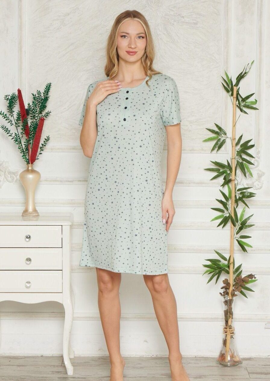 Bawełna Damska Koszula Nocna Morella kod;10012 Roz; M-L-XL-XXL