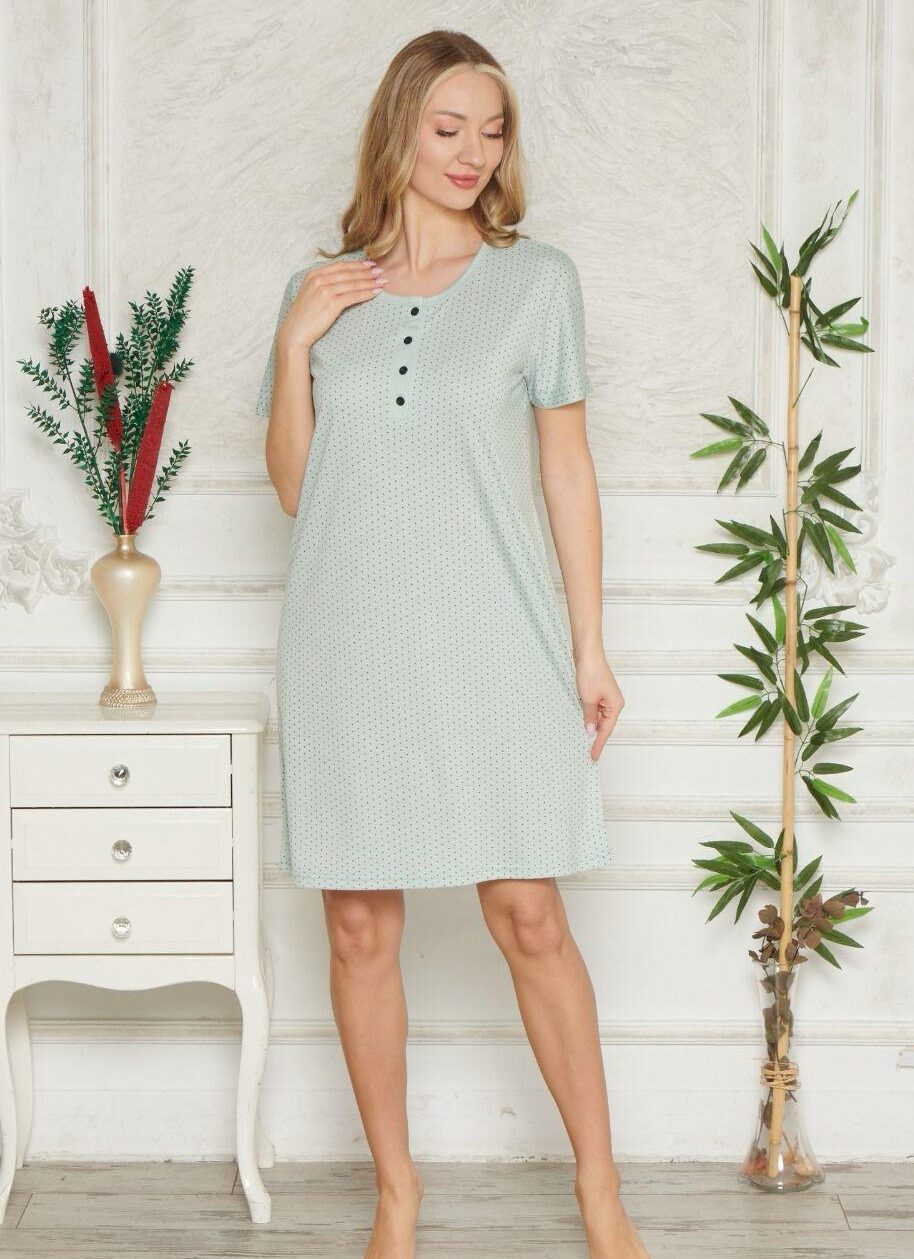 Bawełna Damska Koszula Nocna Morella kod;10013-1 Roz; M-L-XL-XXL