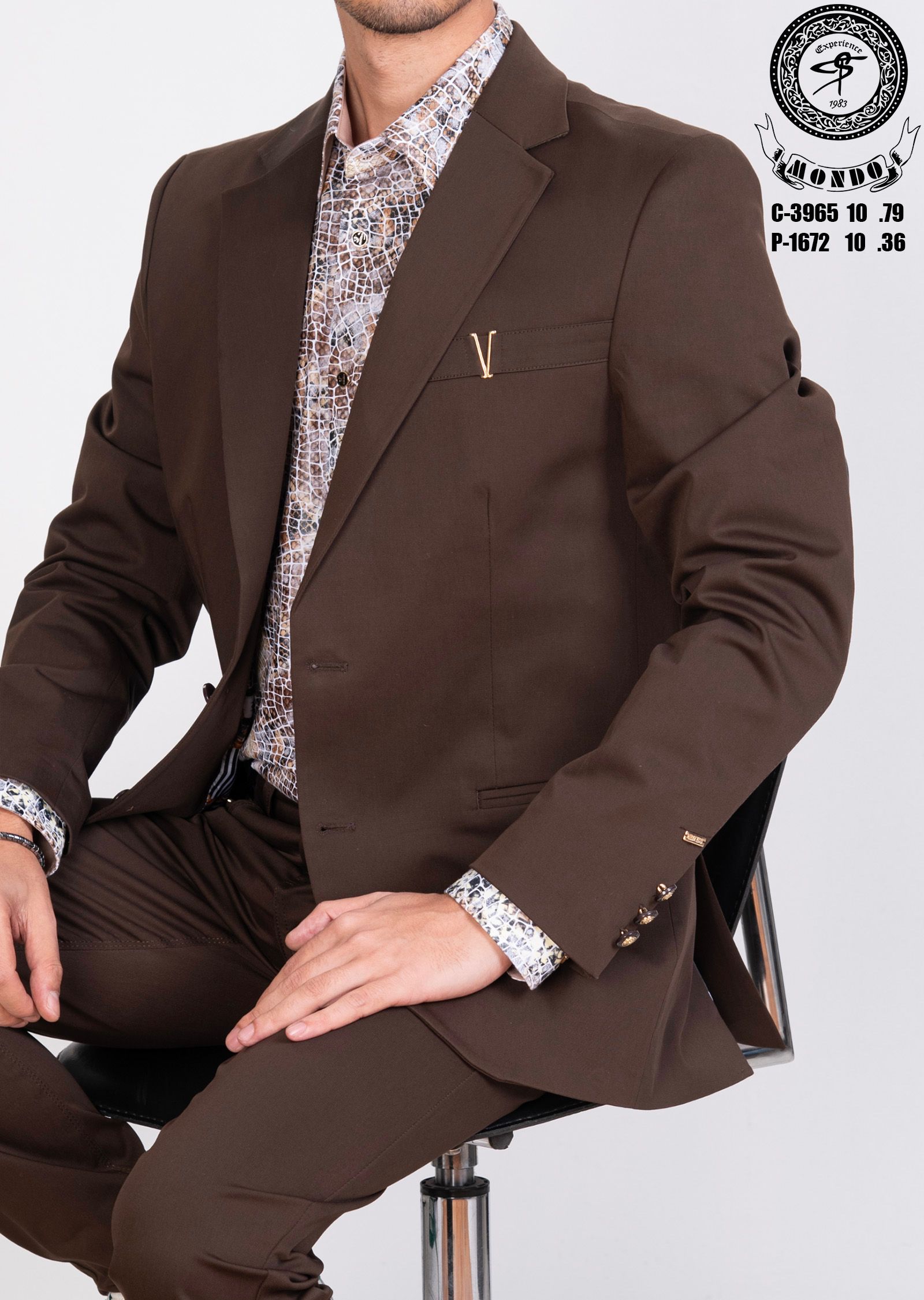 Stylowa odzież męska – klasyczne rozwiązania – model 6 - zdjęcie 1