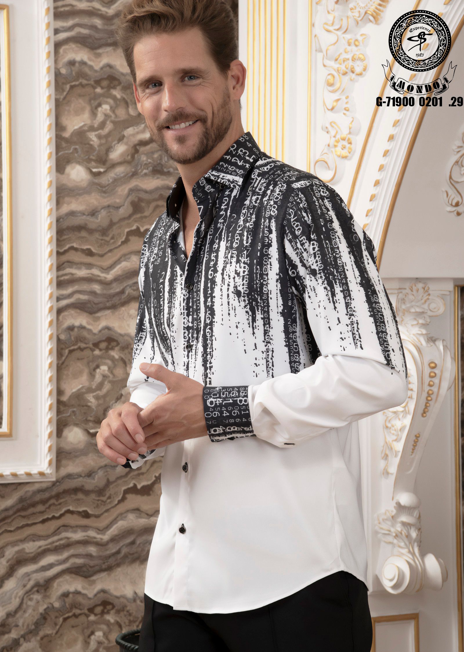 Moda męska – ponadczasowy design – model 7 - zdjęcie 1