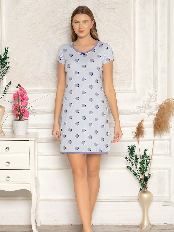 Koszula Nocna z Wiskozy Morella PREMIUM kod;017 Rozmiar; M-L-XL-XXL