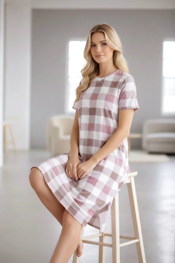 Koszula Nocna z Wiskozy Morella PREMIUM kod;PR-034 Rozmiar; M-L-XL-XXL - zdjęcie 5