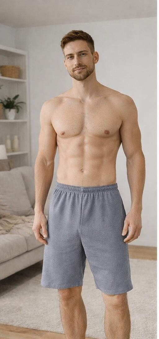 Krótkie Spodnie Piżamowe Bawełna Morella kod: SP-02 Rozmiar; M-L-XL-2XL