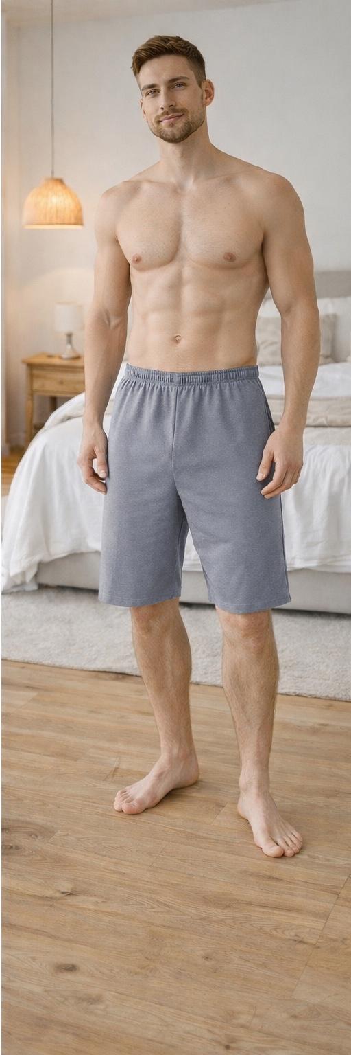 Krótkie Spodnie Piżamowe Bawełna Morella kod: SP-02 Rozmiar; M-L-XL-2XL - zdjęcie 2