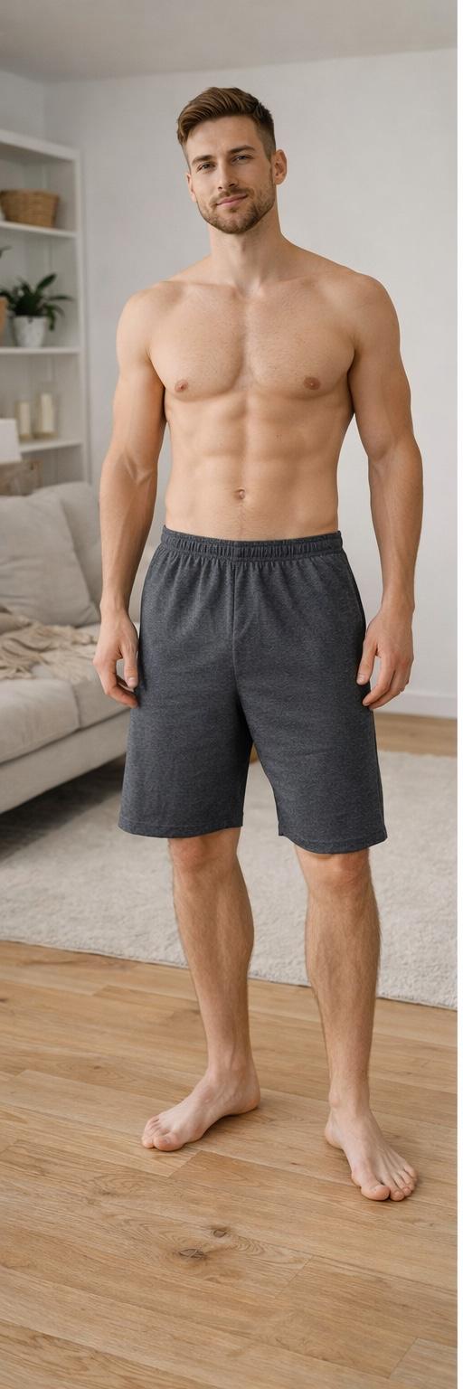 Krótkie Spodnie Piżamowe Bawełna Morella kod: SP-03 Rozmiar; M-L-XL-2XL - zdjęcie 2