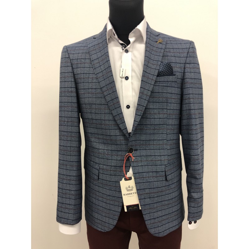 marynarka meska krata casual