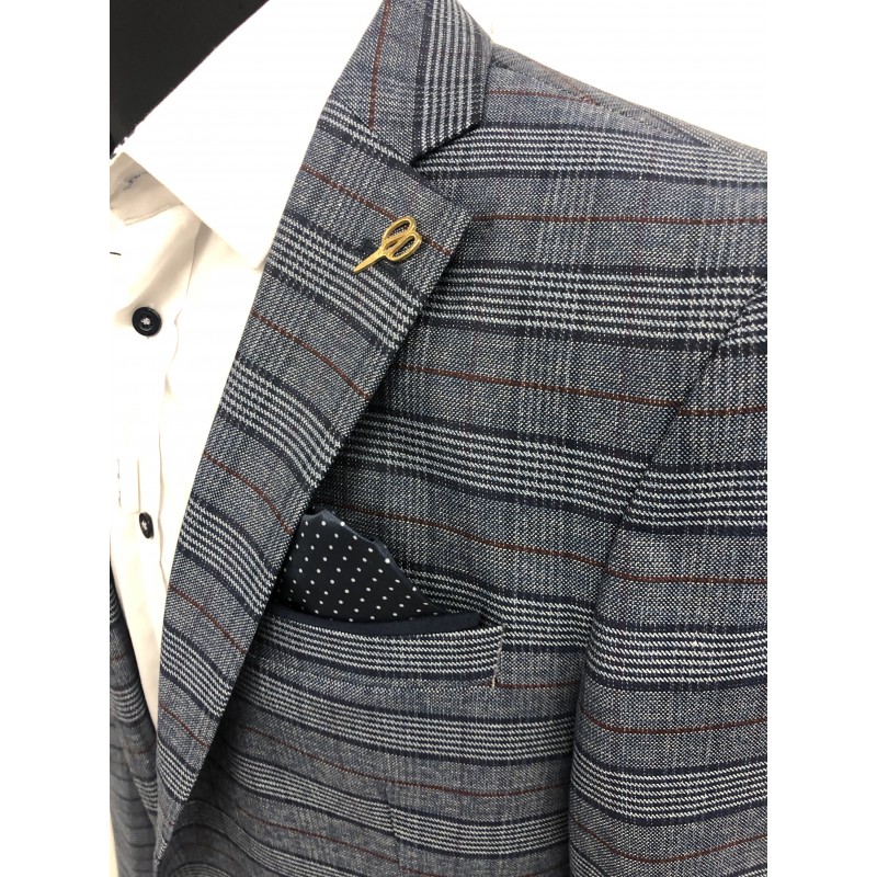 Moda męska – subtelna elegancja – model 15 - zdjęcie 1