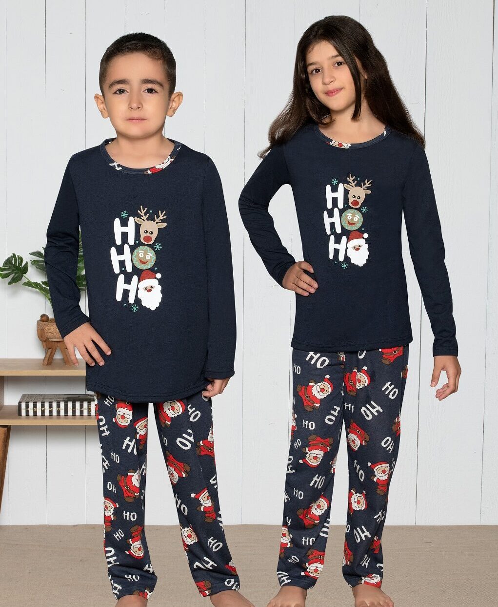 Morella Piżama Dziecięca Długi Rękaw ŚWIĄTECZNA Roz;140-146-152-158-164 Kod;16001 - zdjęcie 1