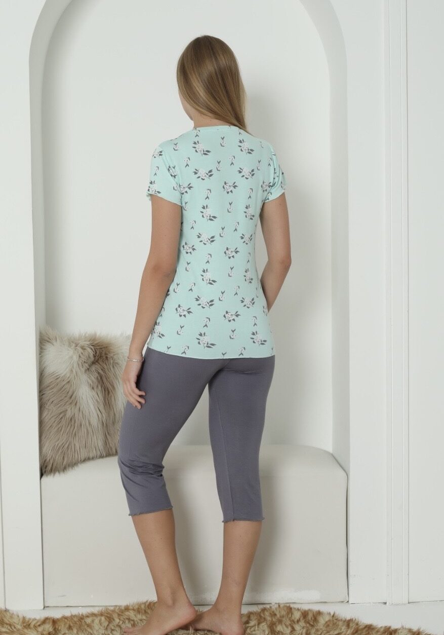 Piżama Damska z Wiskozy Morella PREMIUM kod;1003 Rozmiar; M-L-XL-XXL - zdjęcie 5