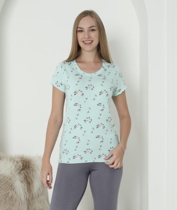 Piżama Damska z Wiskozy Morella PREMIUM kod;1003 Rozmiar; M-L-XL-XXL - zdjęcie 8