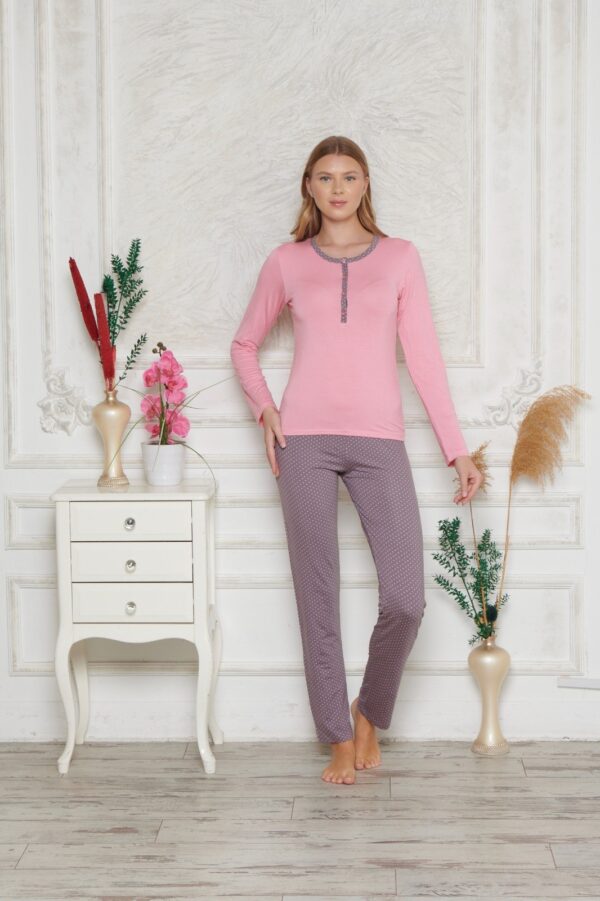 Piżama Damska z Wiskozy Morella PREMIUM kod;7500 Rozmiar; M-L-XL-XXL - zdjęcie 7