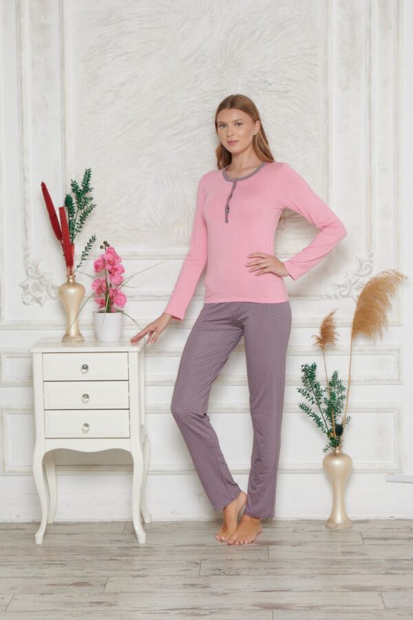 Piżama Damska z Wiskozy Morella PREMIUM kod;7500 Rozmiar; M-L-XL-XXL - zdjęcie 9