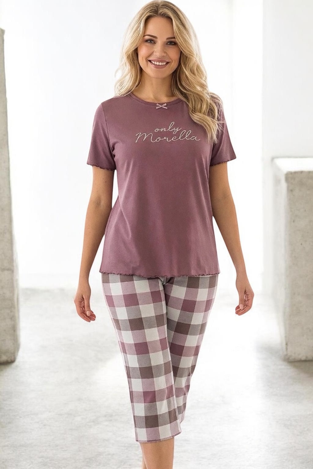 Piżama Damska z Wiskozy Morella PREMIUM kod;PR-2020 Rozmiar; M-L-XL-XXL