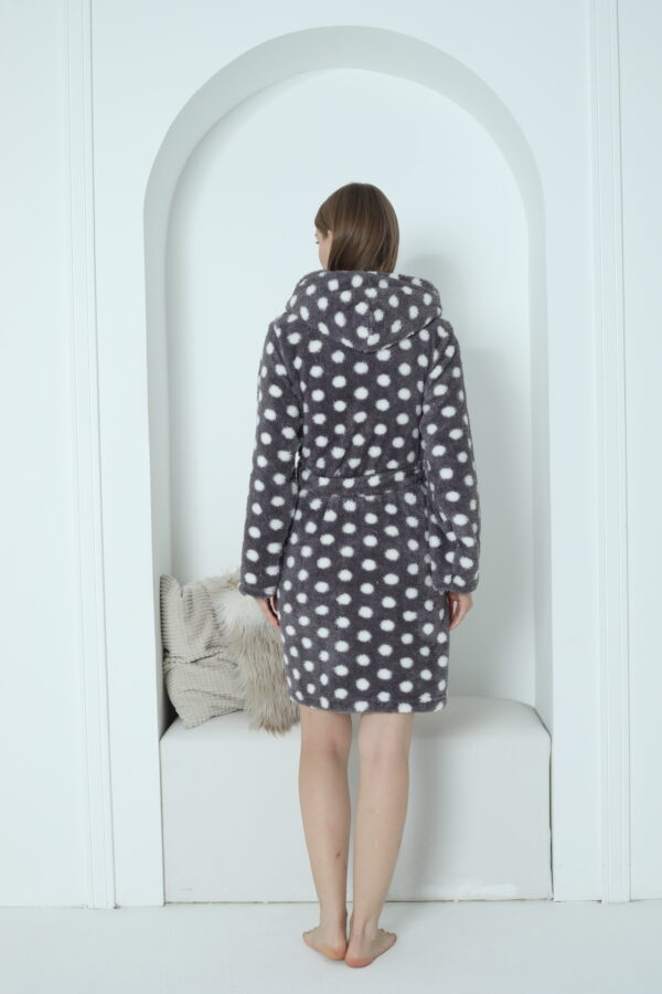 Morella Gold Szlafrok Damski Krótki z Wellsoftu kod;01-1001 Roz; S/M – L/XL - zdjęcie 7