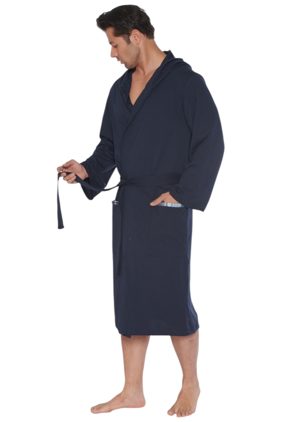 Szlafrok Męski Bawełna Morella Gold kod;GD-2-2005 Roz; M/L, XL/XXL, 3XL/4XL - zdjęcie 2