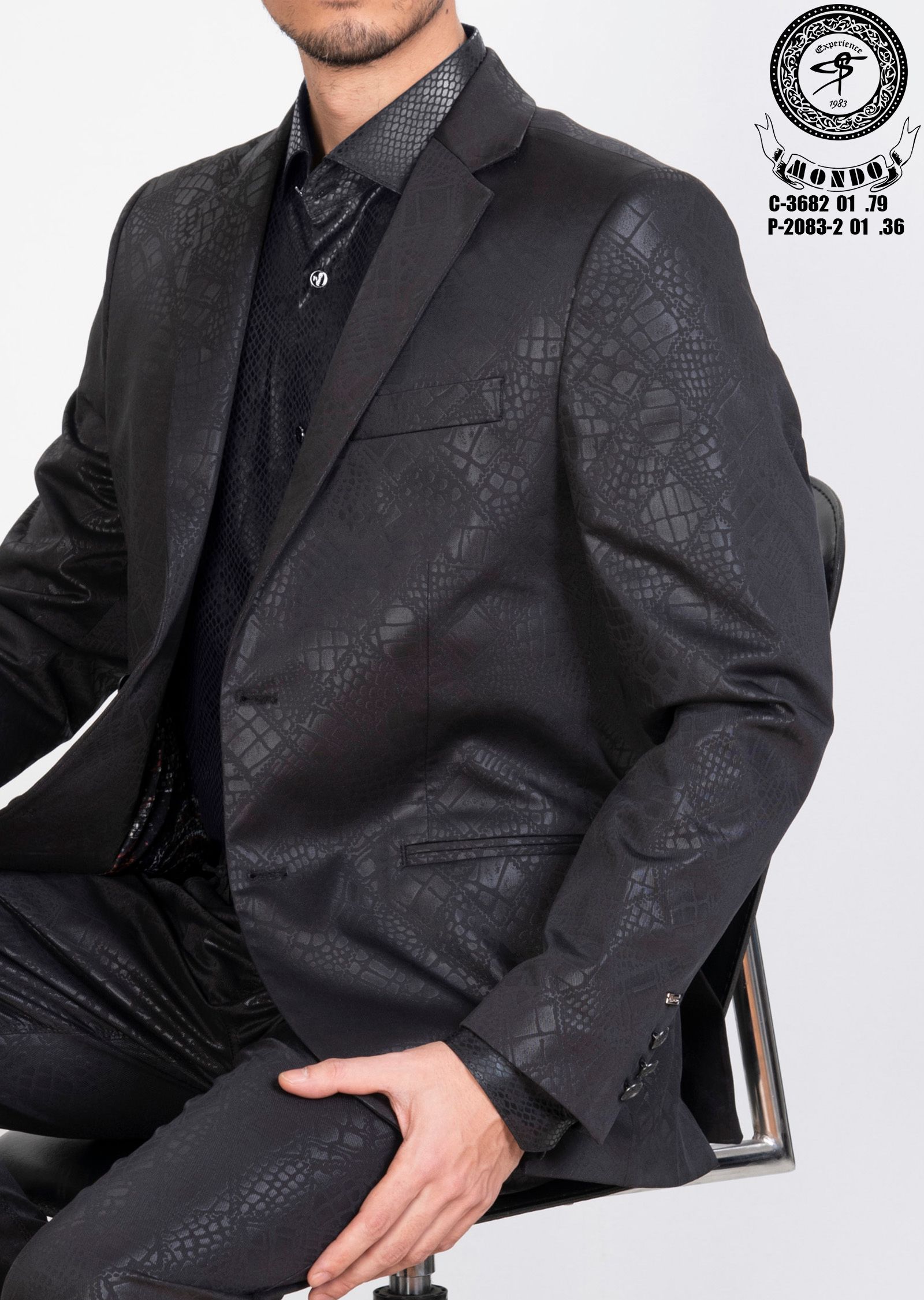 Moda męska – subtelna elegancja – model 15 - zdjęcie 1